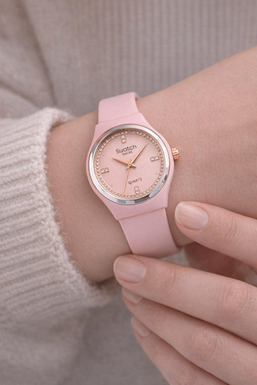 Swatch Pink Crystal