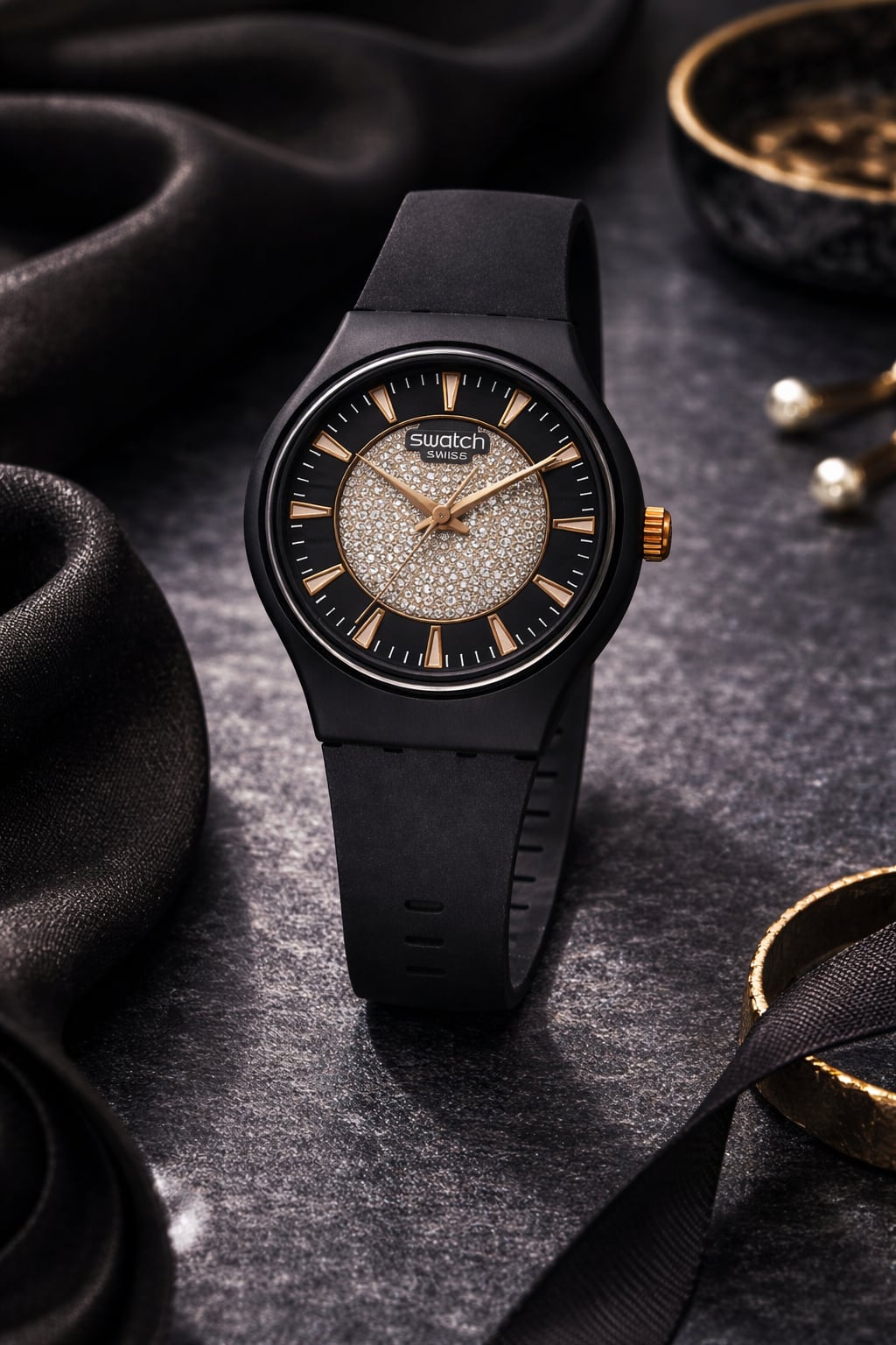 Swatch Black Diamond Style