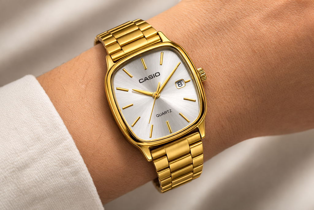 Casio Classic Gold Square