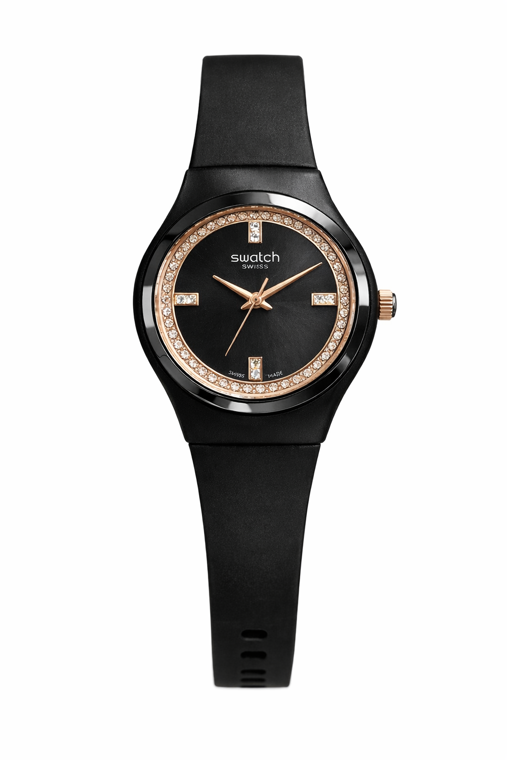 Swatch Midnight Crystal Noir