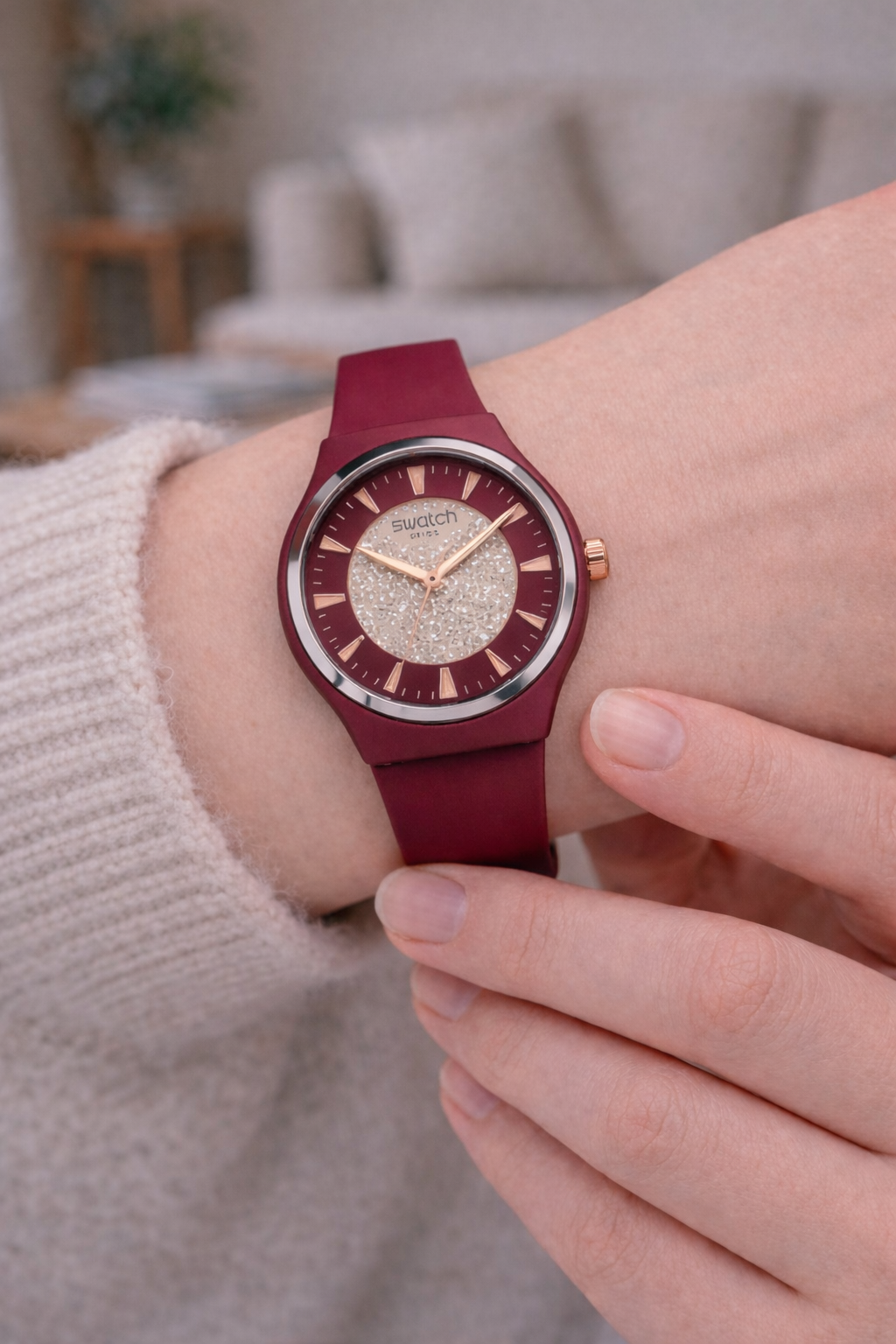 Swatch Velvet Red