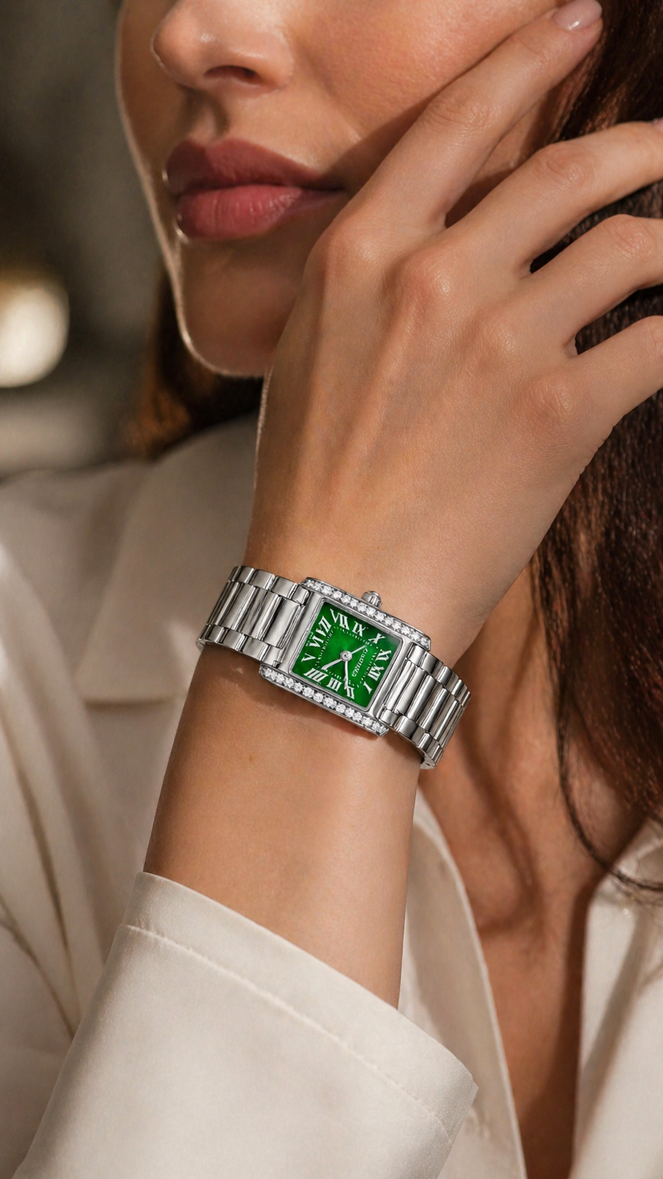 Cartier Émeraude Silver