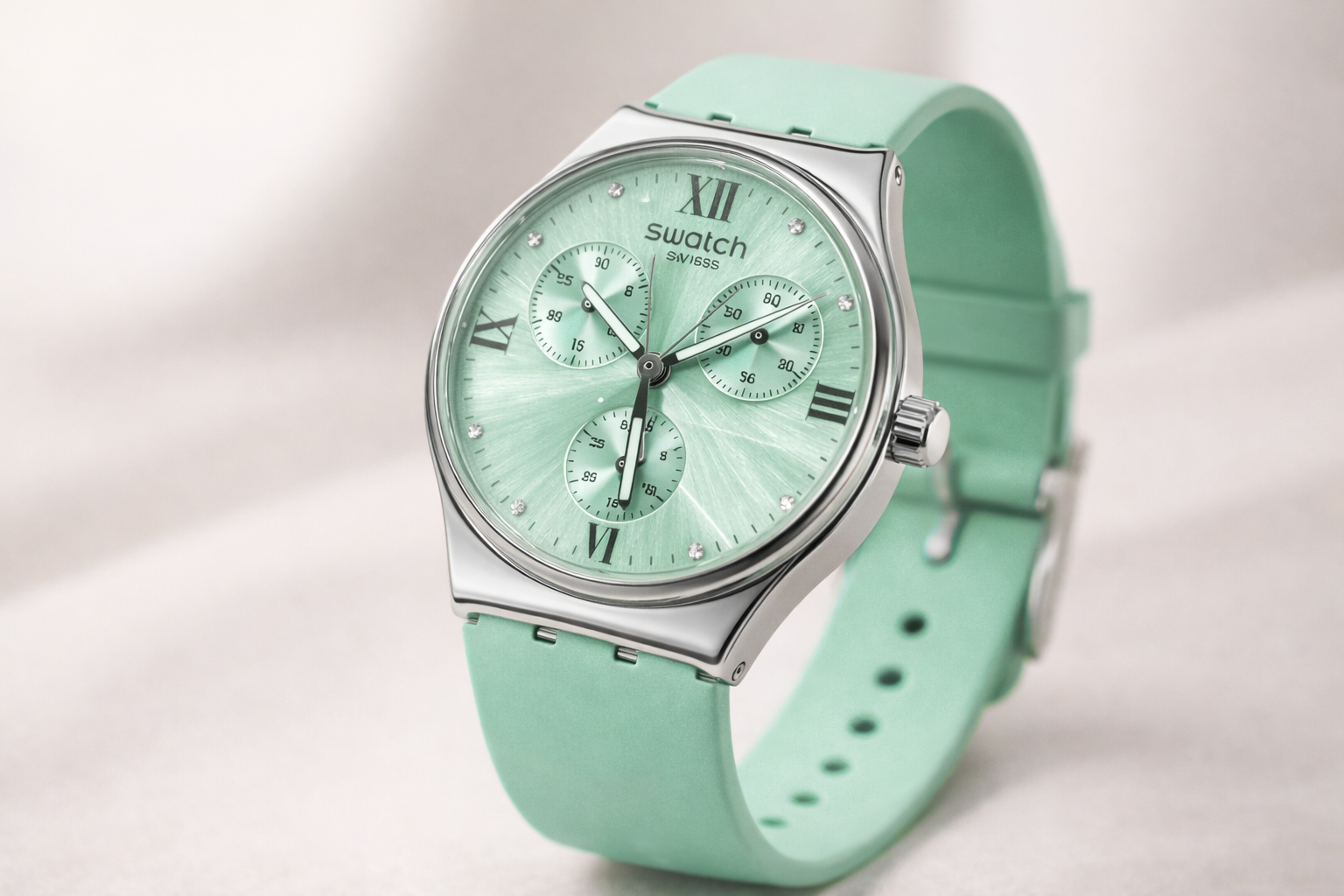 Swatch Élégante Vert