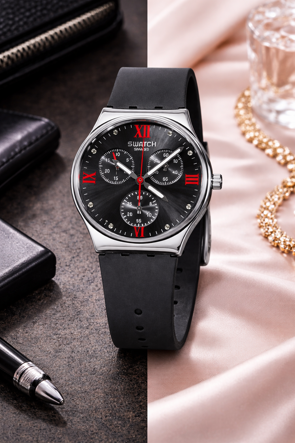 Swatch Noire Élégance