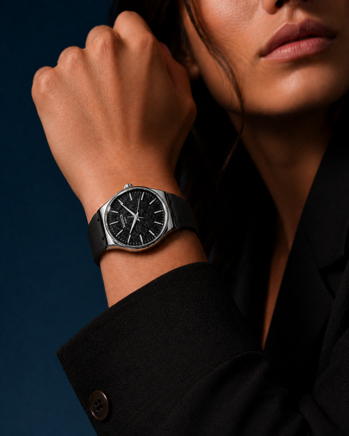 Swatch Midnight Black