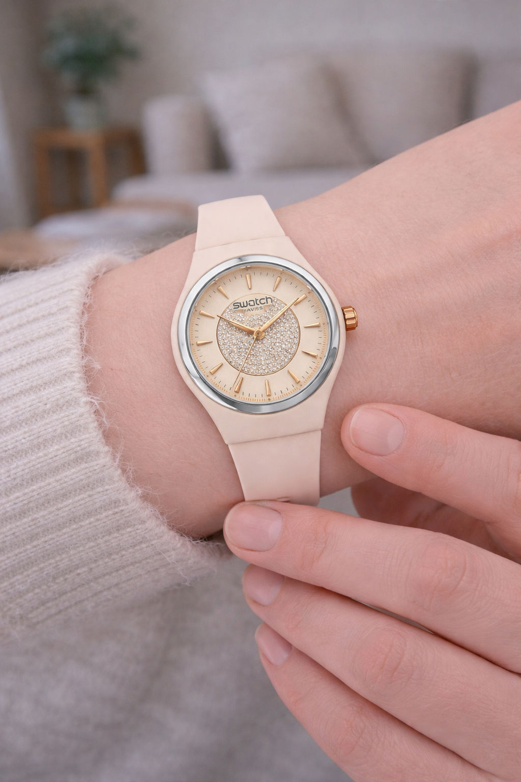 Swatch Blush Crystal