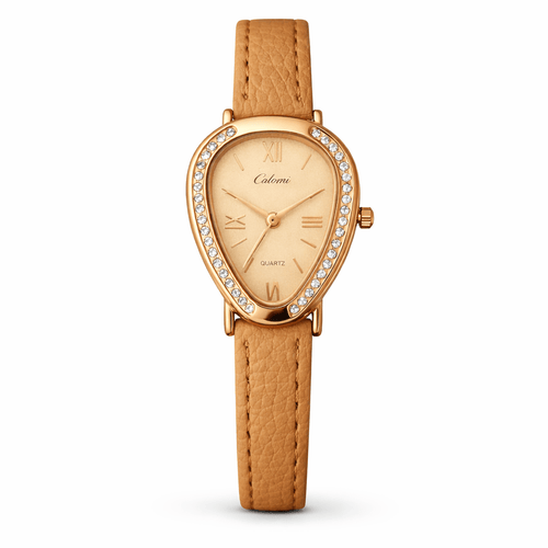 Calonni Goutte Cristal Beige - watch | NOVOS