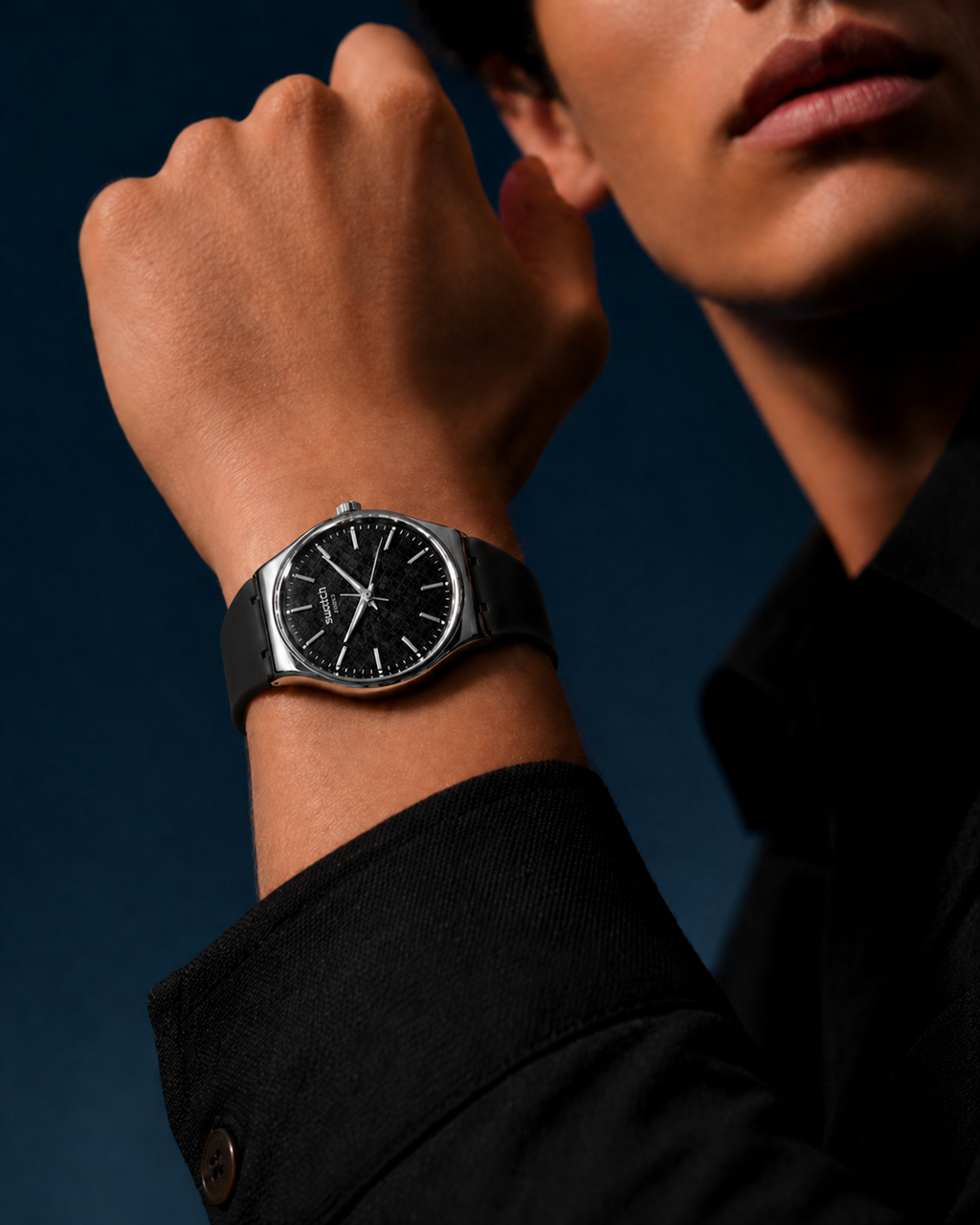 Swatch Midnight Black
