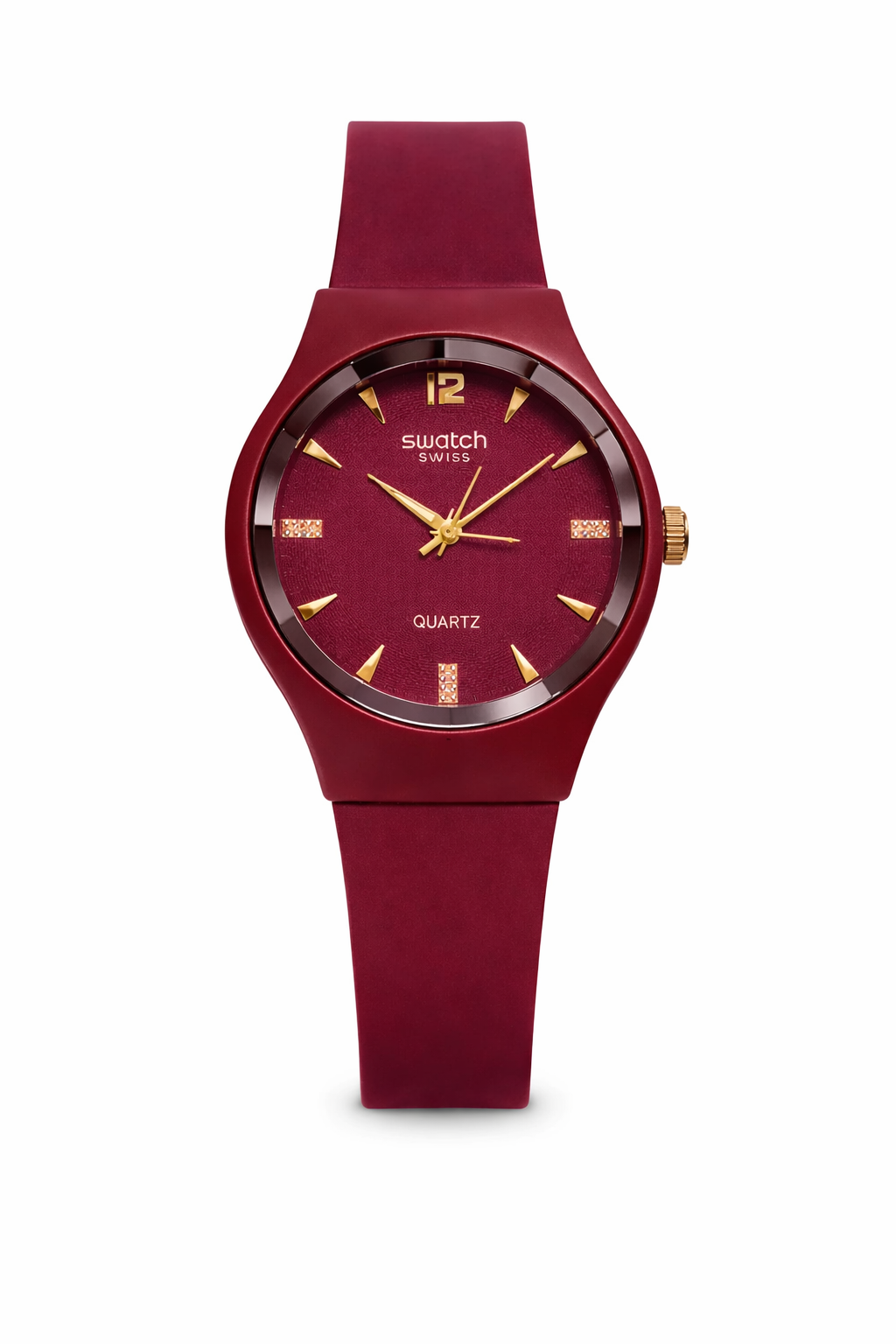Swatch Bordeaux Élégance