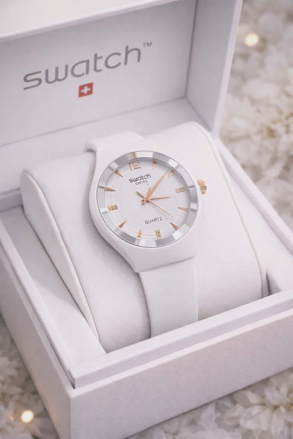 Swatch White Élégance