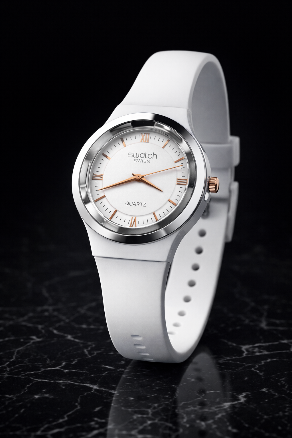 Swatch Élégance white