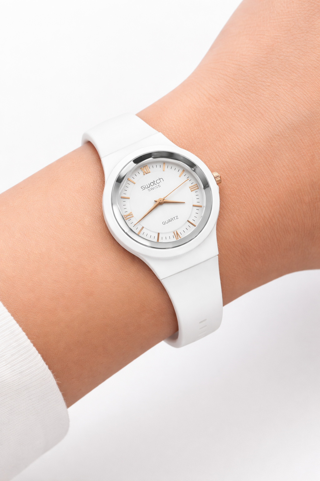 Swatch Élégance white